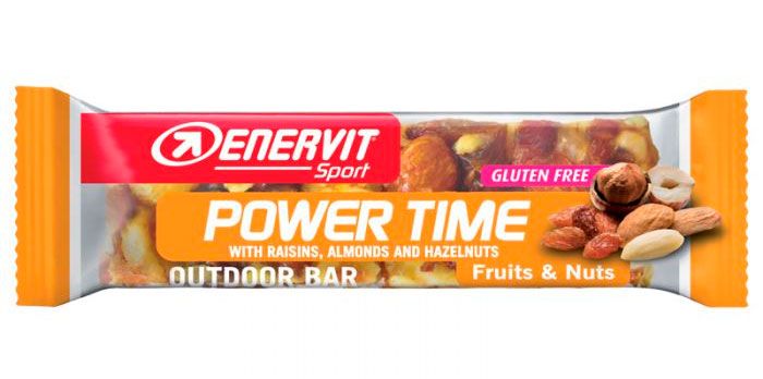 Батончик Enervit Sport PowerTime, фрукти й горіхи, 35г фото 