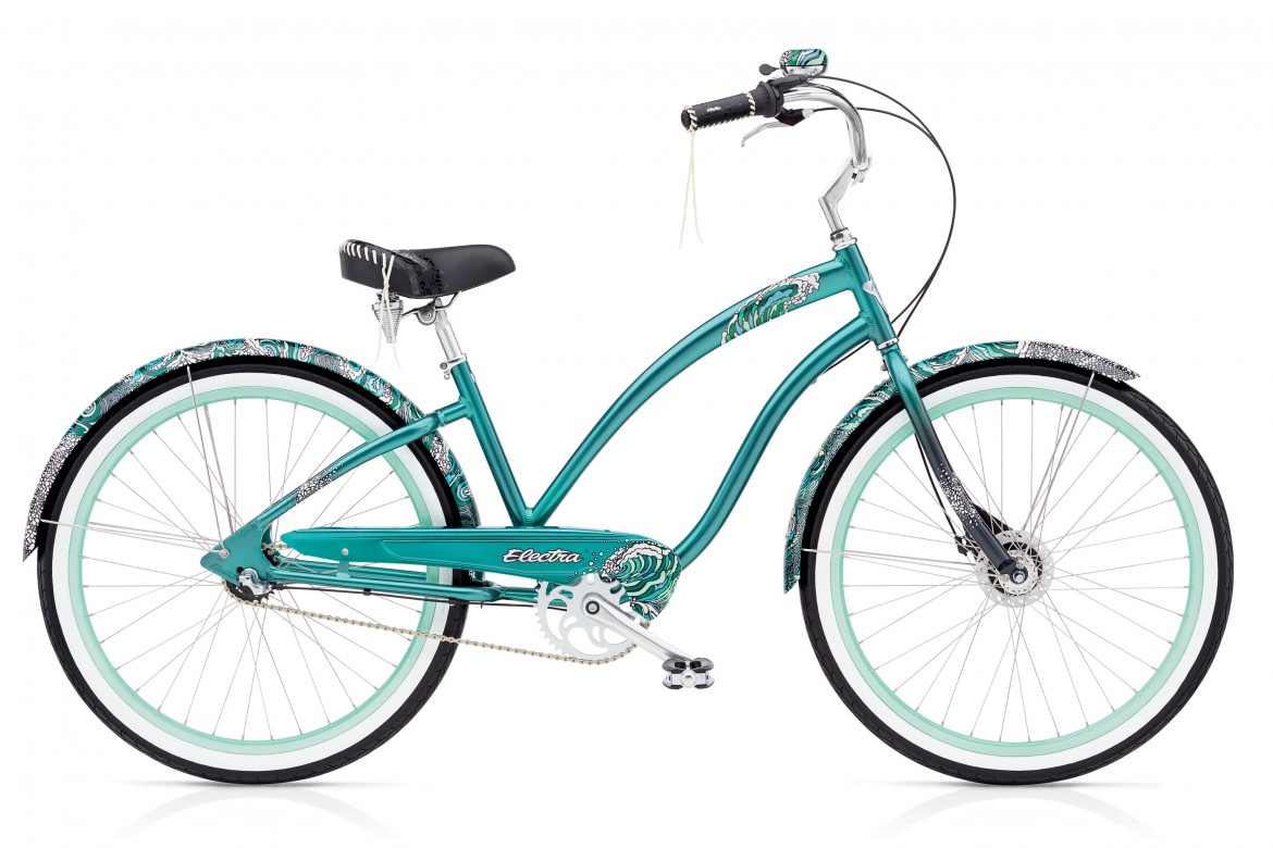 Велосипед 26" Electra White Water 3i Ladies' blue