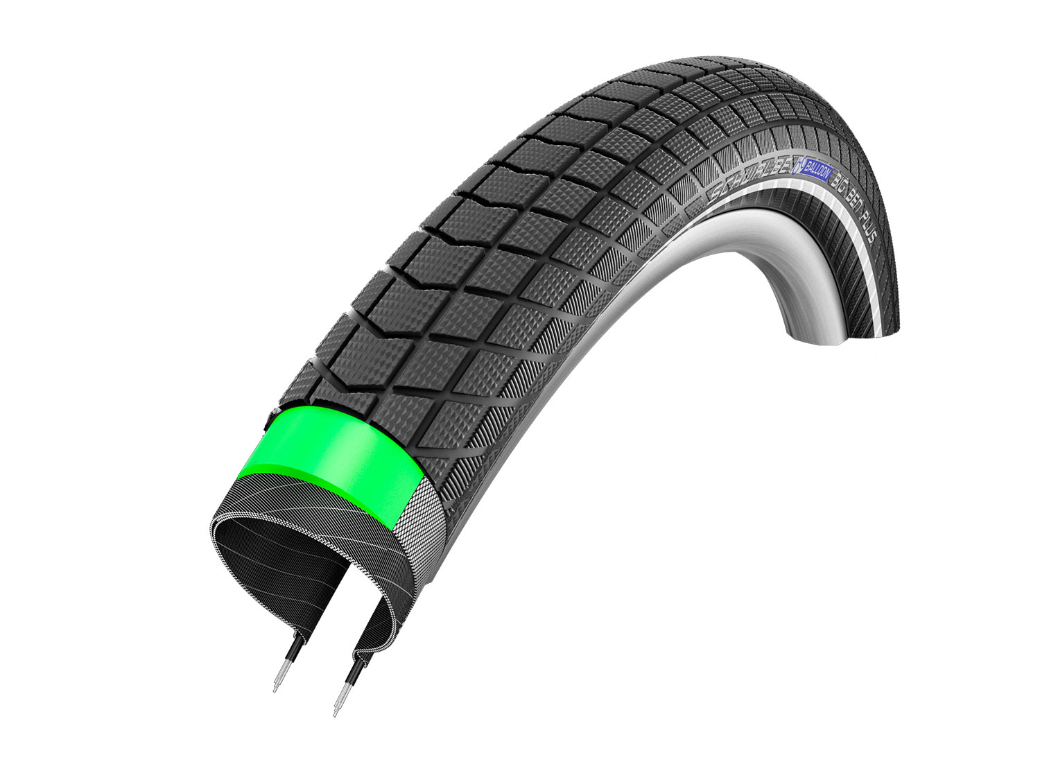 Покришка 28x2.00 (50-622) Schwalbe BIG BEN PLUS G-Guard SnakeSkin B/B-SK + RT HS439 EC, 67EPI 38B фото 