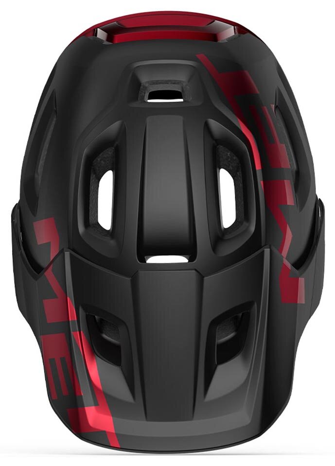 Шлем Met ROAM MIPS CE размер M (56-58), black red metallic glossy, черно-красный металлик глянцевый фото 4
