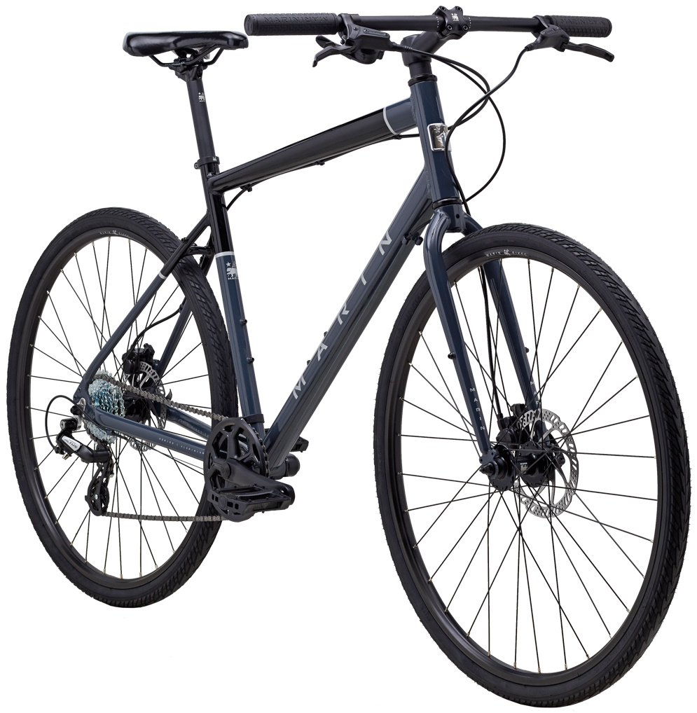 Велосипед 28" Marin PRESIDIO 1 рама - S Gloss Black/Grey A3 фото 2