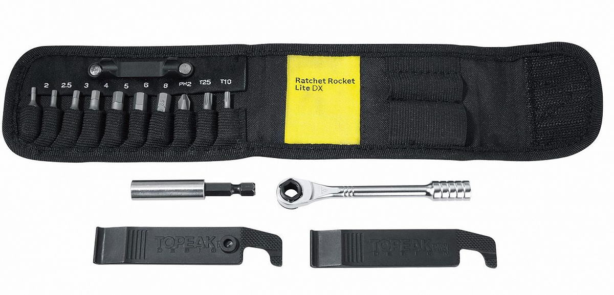 Набор инструментов Topeak Ratchet Rocket Lite DX, 12 функций, футляр, 155г фото 2