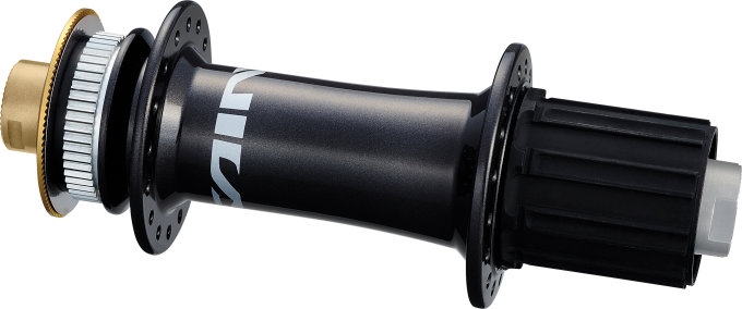 Втулка задн. Shimano FH-M820 SAINT, 32H, 12MM THRU TYPE AXLE OLD:135мм, CENTER LOCK фото 1
