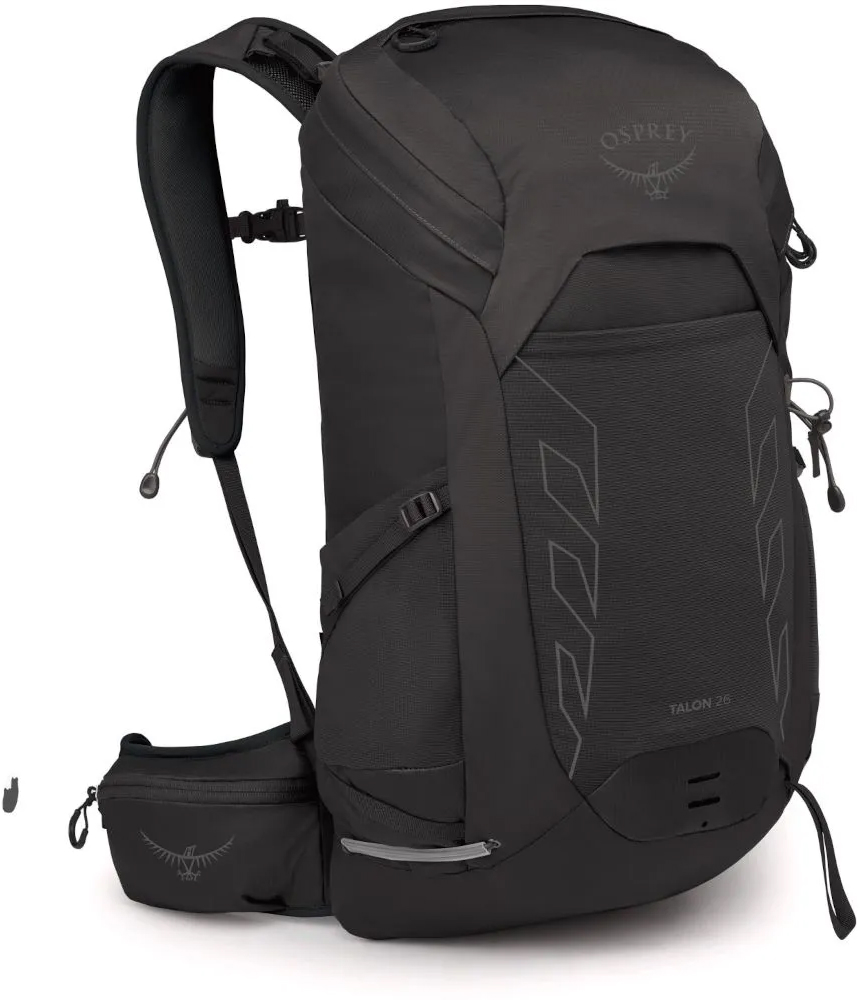 Рюкзак Osprey TALON 26 Black/Coal Grey O/S фото 