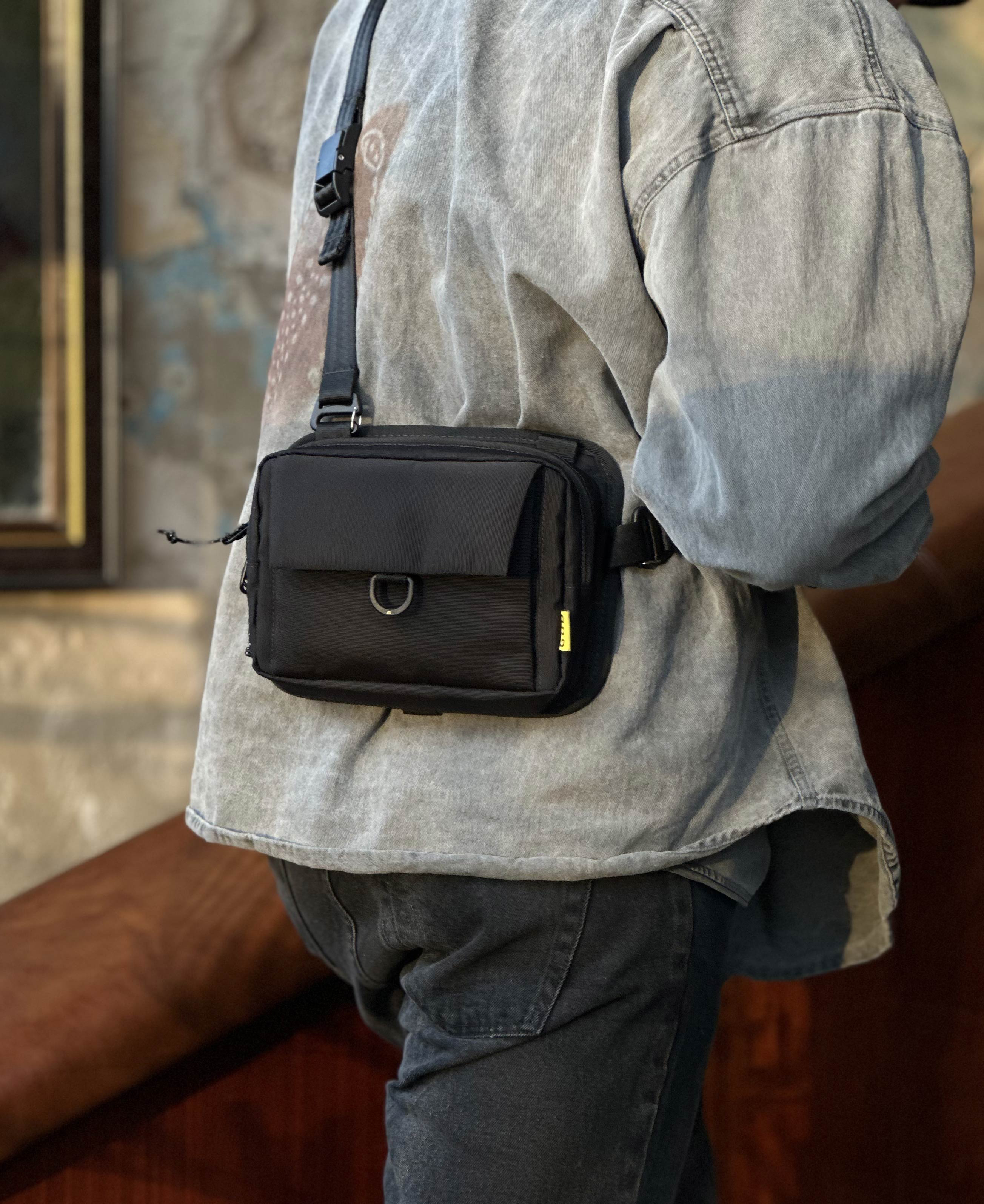 Сумка крос-боді GUD NOOK Black фото 5
