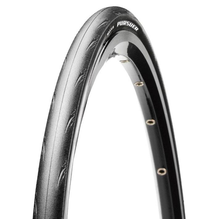 Покришка 700x25C Maxxis Pursuer, (25-622) 60TPI, Wire, чорна фото 