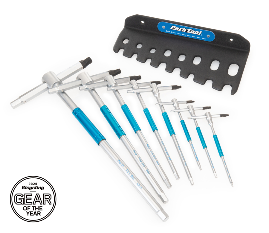 Набор шестигранников Park Tool THH-1 с Т-рукояткой, 8шт (2,2.5,3,4,5,6,8,10 mm) фото 1