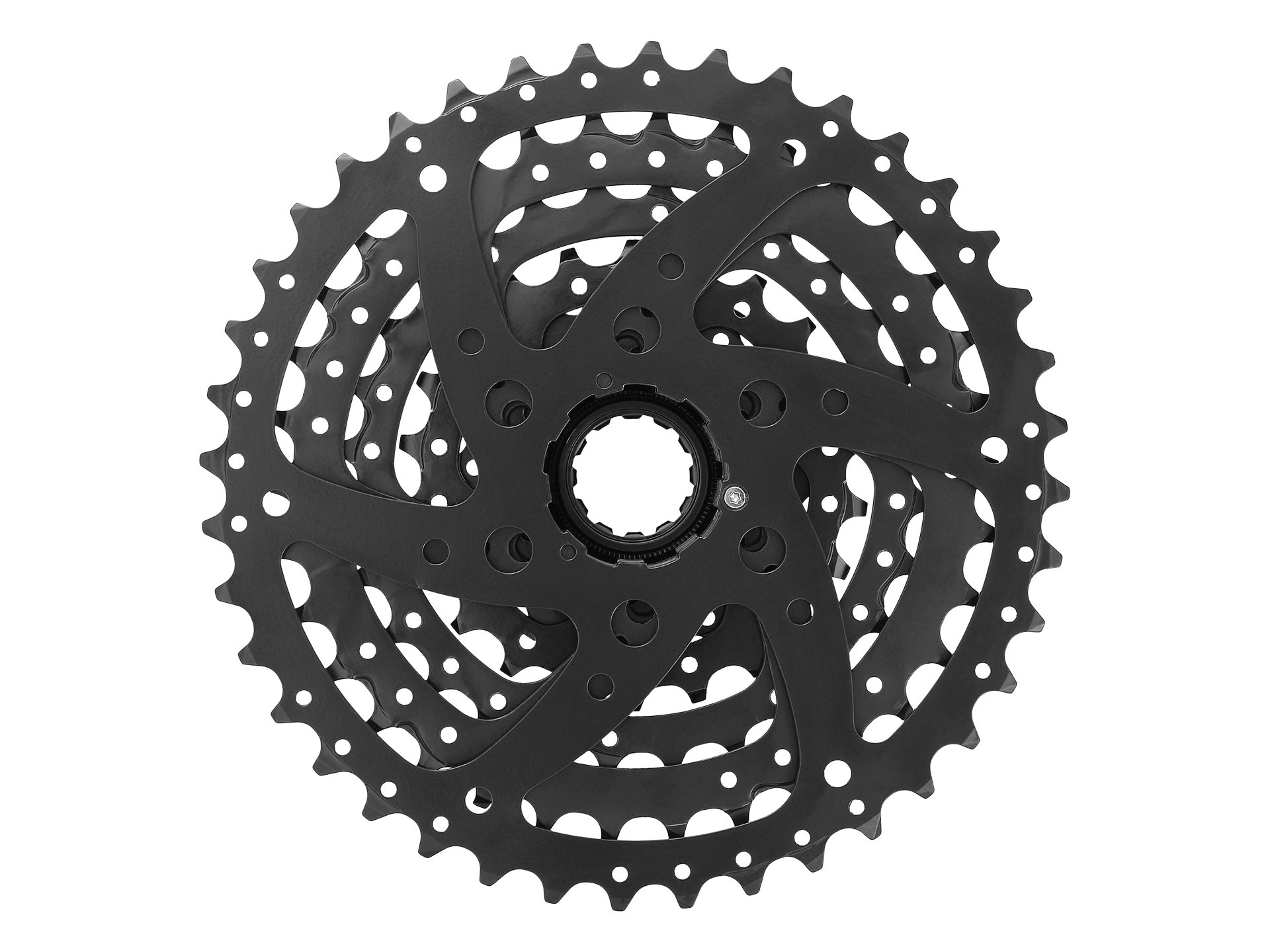 Кассета 8-k 11-40T SUN RACE M680 MTB, ED Black фото 2
