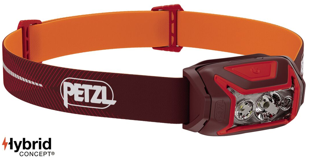 Ліхтар налобний Petzl ACTIK CORE, 625 лм, 1250 мАг, Red фото 