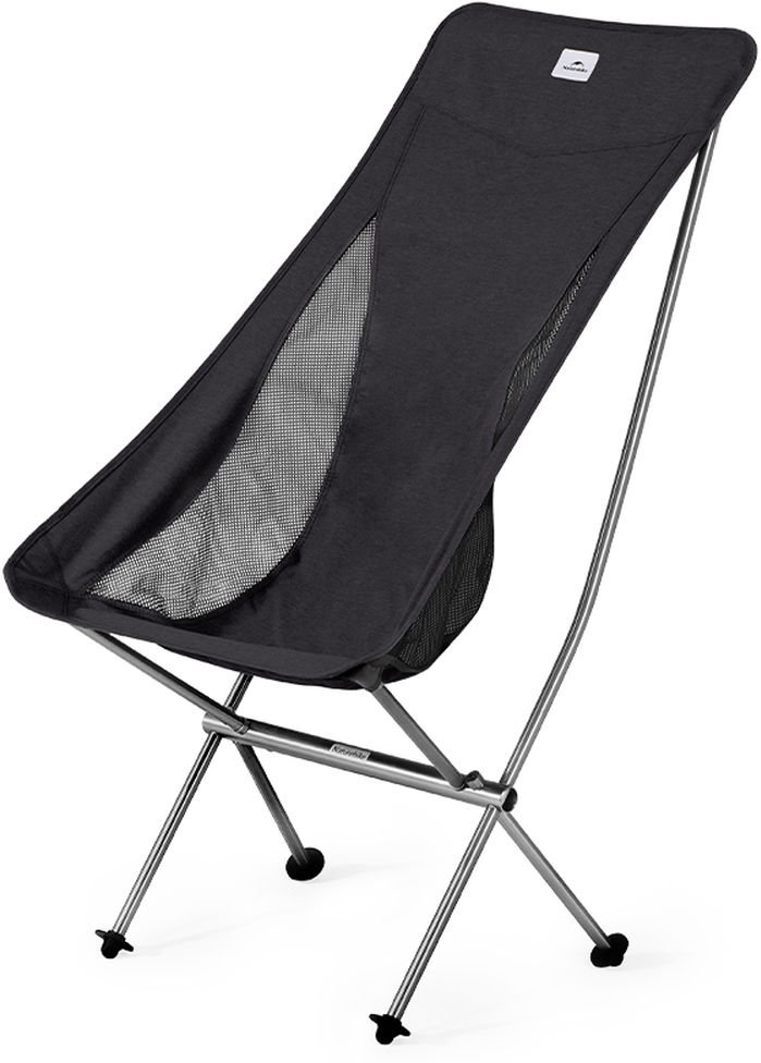 Кресло складное Naturehike Stellaluna L04 CNK2450JJ015, размер L, черное фото 1