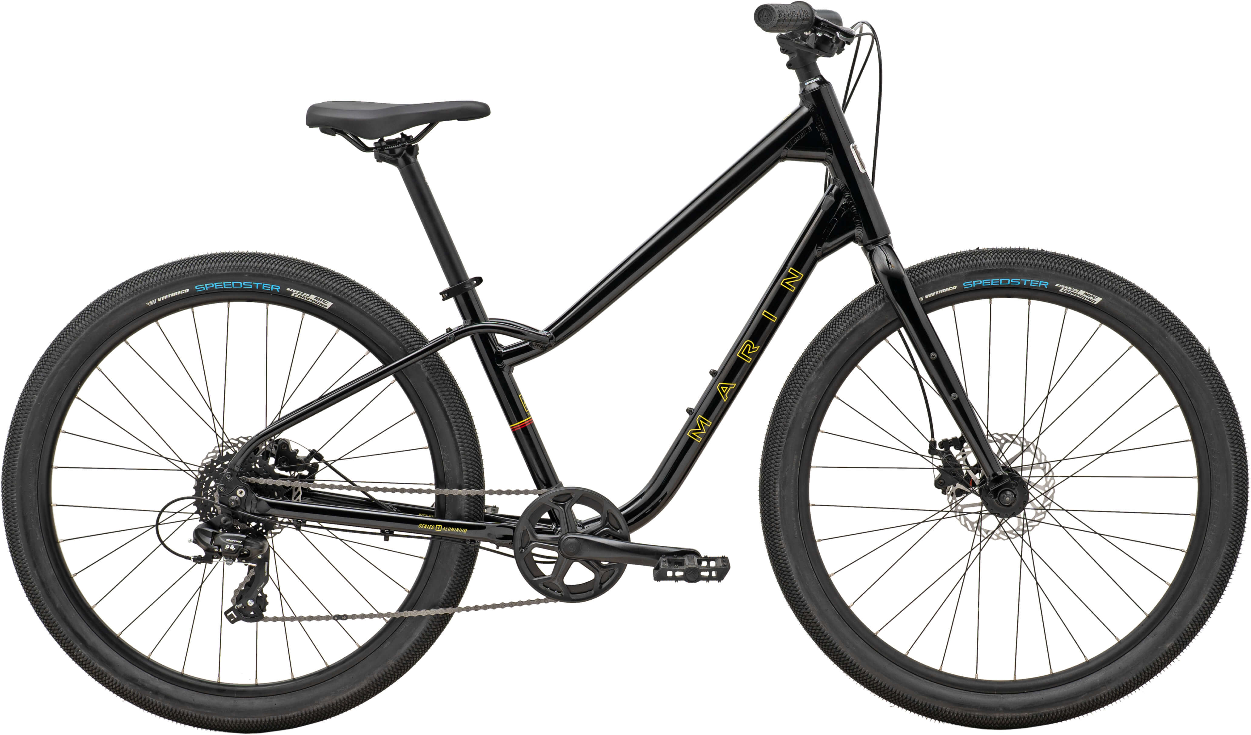 Велосипед 27,5" Marin Stinson 1 рама - S Gloss Black A5 фото 