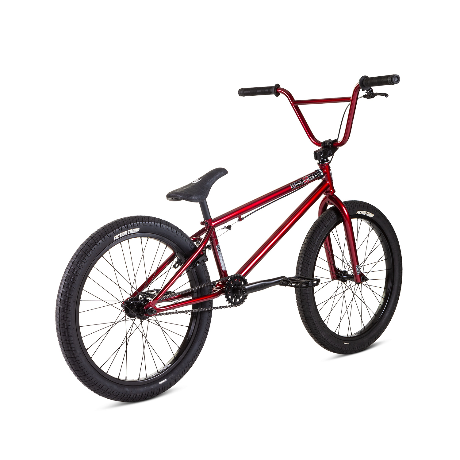 Велосипед 22" Stolen SPADE 22.25" 2021 METALLIC RED фото 3