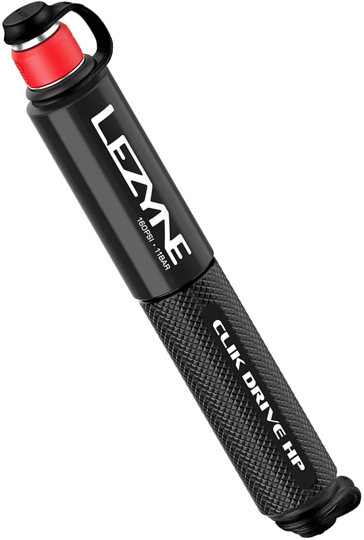 Мининасос Lezyne CLIK DRIVE HP, 160psi, черный фото 