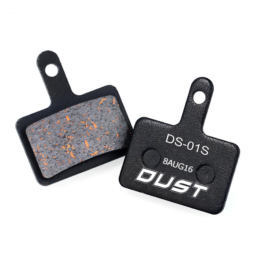 Колодки гальмівні напівметал disc DUST DS-01S Shimano M515/M446/Tektro Draco та ін. фото 2
