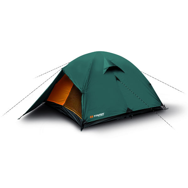 Палатка Trimm OHIO dark olive - зеленая фото 