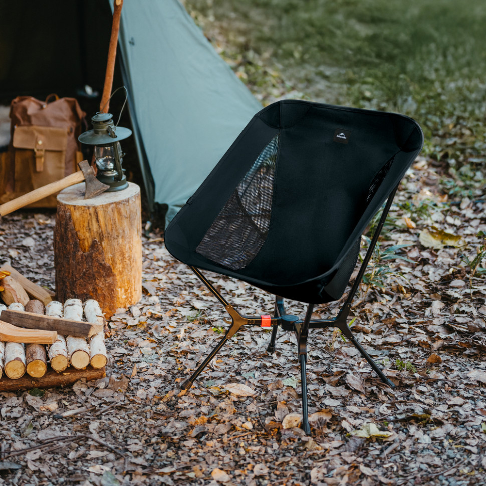 Стілець складаний Naturehike CNK2550JJ013 Yamami YL01, розмір М, сірий фото 4
