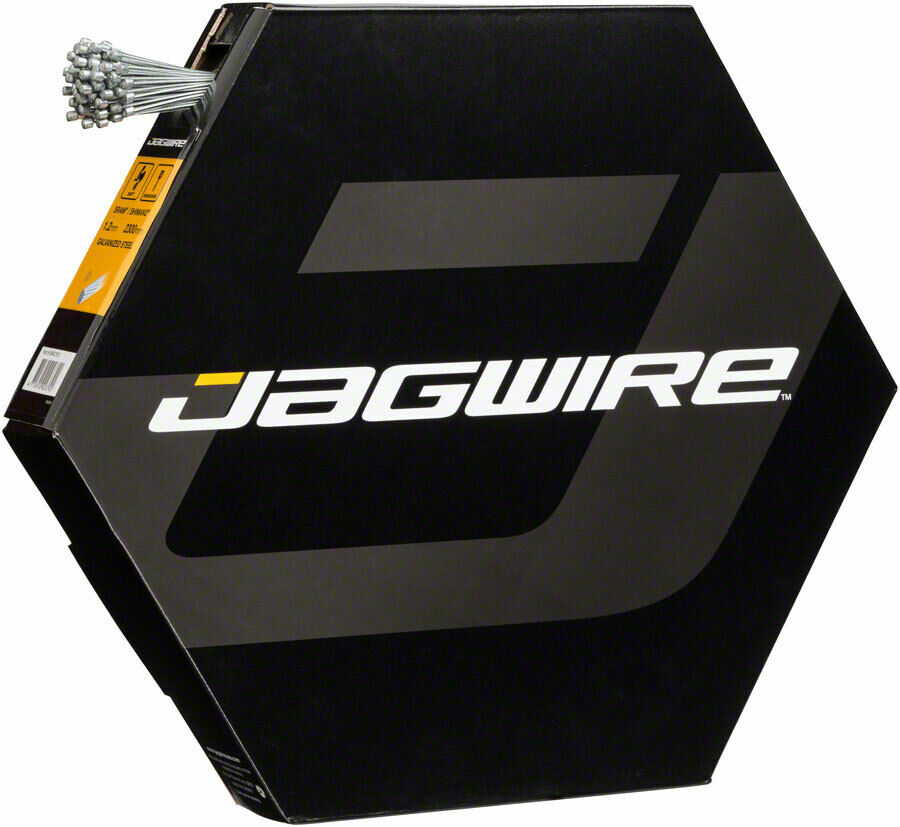 Трос для переключателя JAGWIRE Basics BWC1011 гальванизир. 1.2х2300мм - Sram/Shimano (100шт) фото 