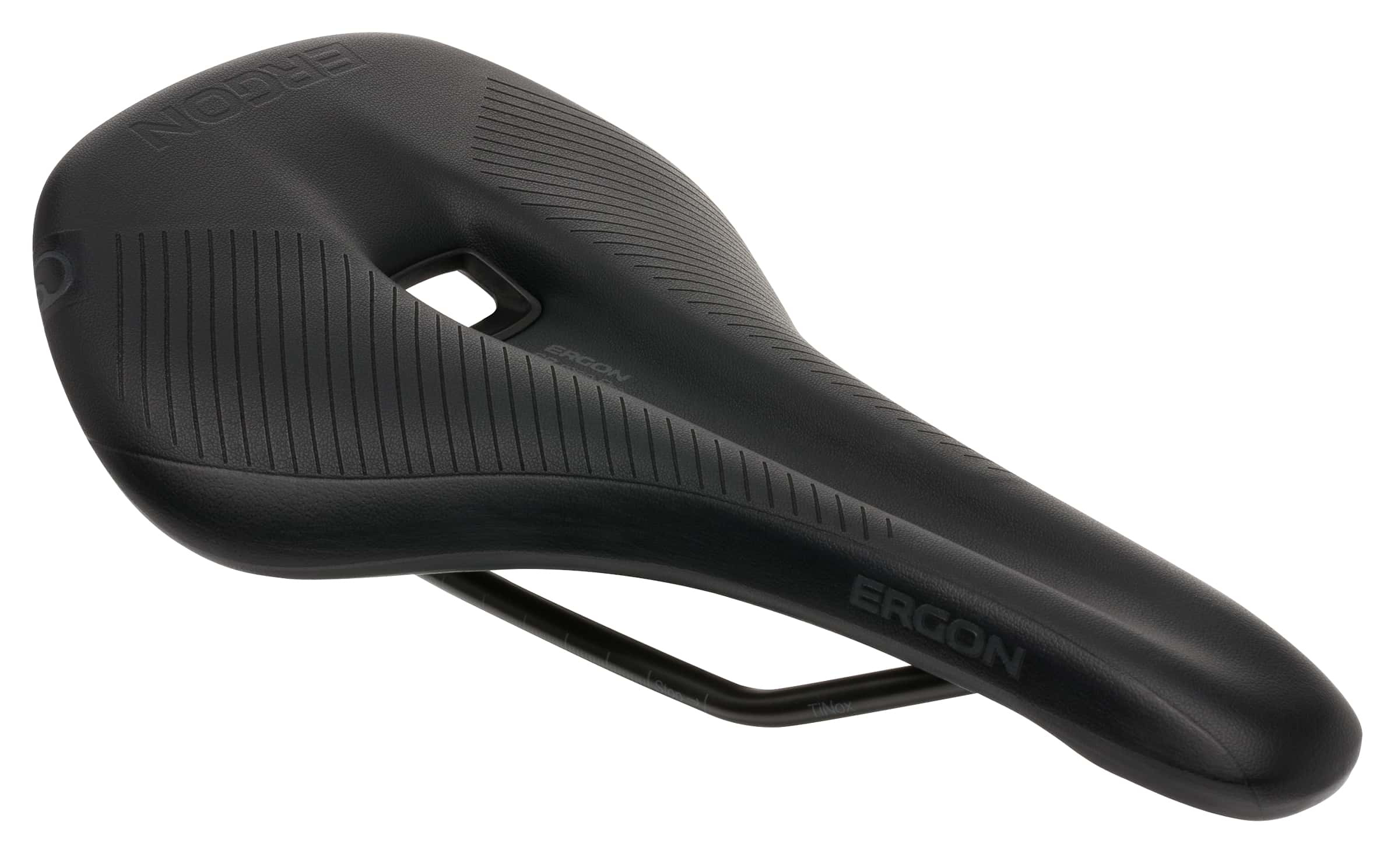 Седло Ergon SR Pro Men M/L, 153 мм, Stealth, черное фото 