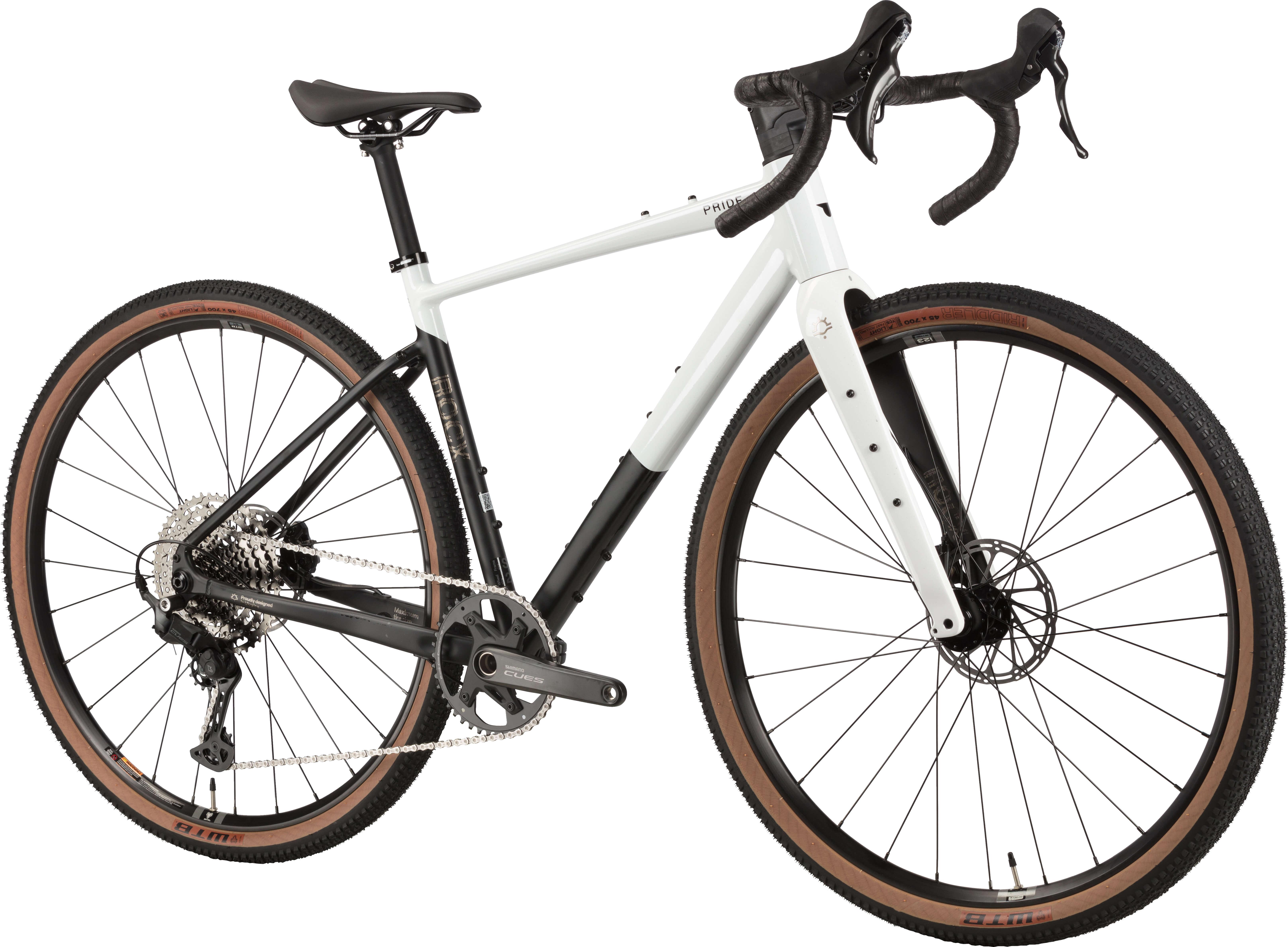 Велосипед 28" Pride ROCX 8.3 рама - XL біло-чорний B6 фото 