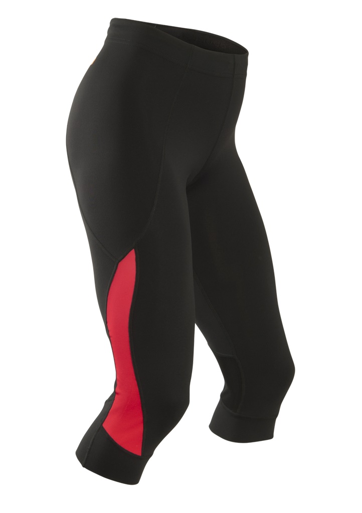 Рейтузи Sugoi JACKIE KNICKER, жіночі, black/rose red (чорно-червоні), S фото 
