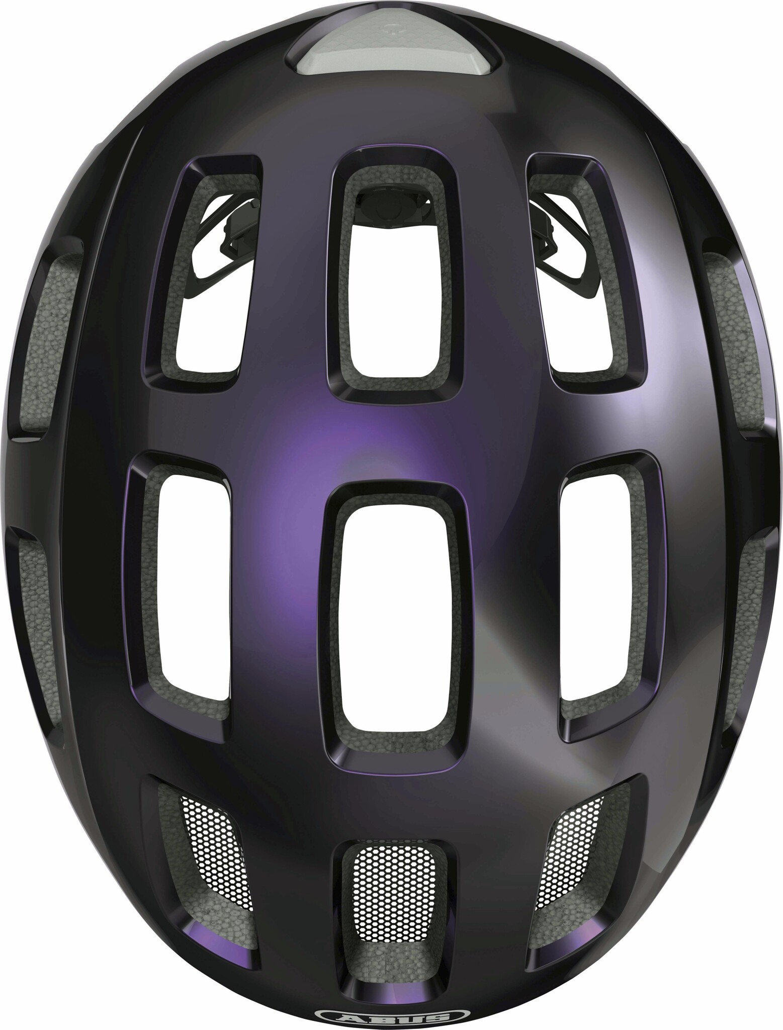 Шлем детский ABUS YOUN-I 2.0, размер S, Black Violet, черно-фиолетовый фото 4