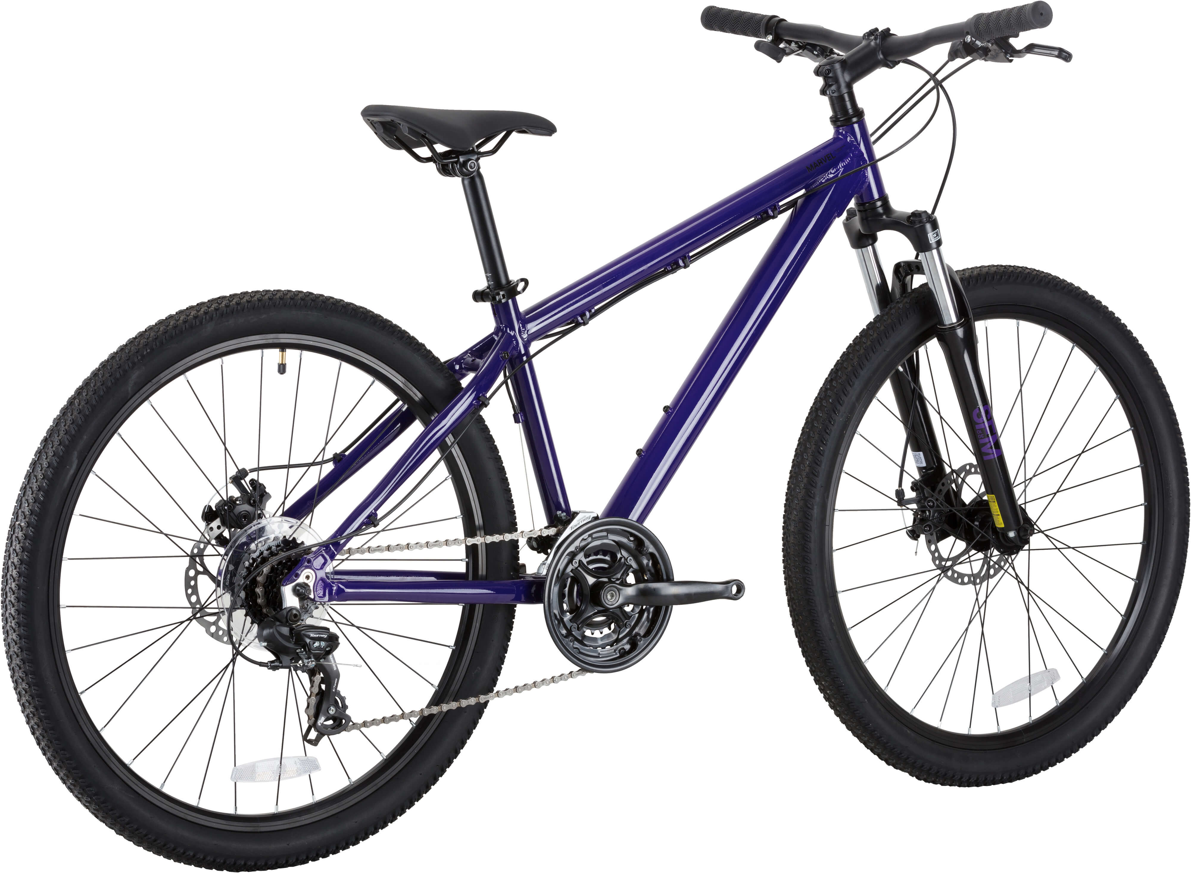 Велосипед 26" Pride MARVEL 6.1 рама - S фиолетовый A5 фото 3