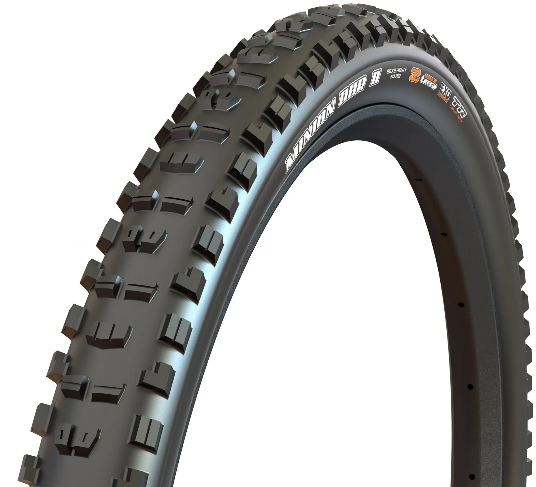 Покришка 27.5x2.40WT Maxxis MINION DHR II, TPI60, Foldable, 3CT/EXO+/TR фото 