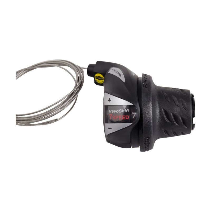 Ручка перемикання прав. Shimano RevoShift SL-RS35, 7-ск., (SIS-індексний), трос 2050 мм, OEM, без упаковки фото 