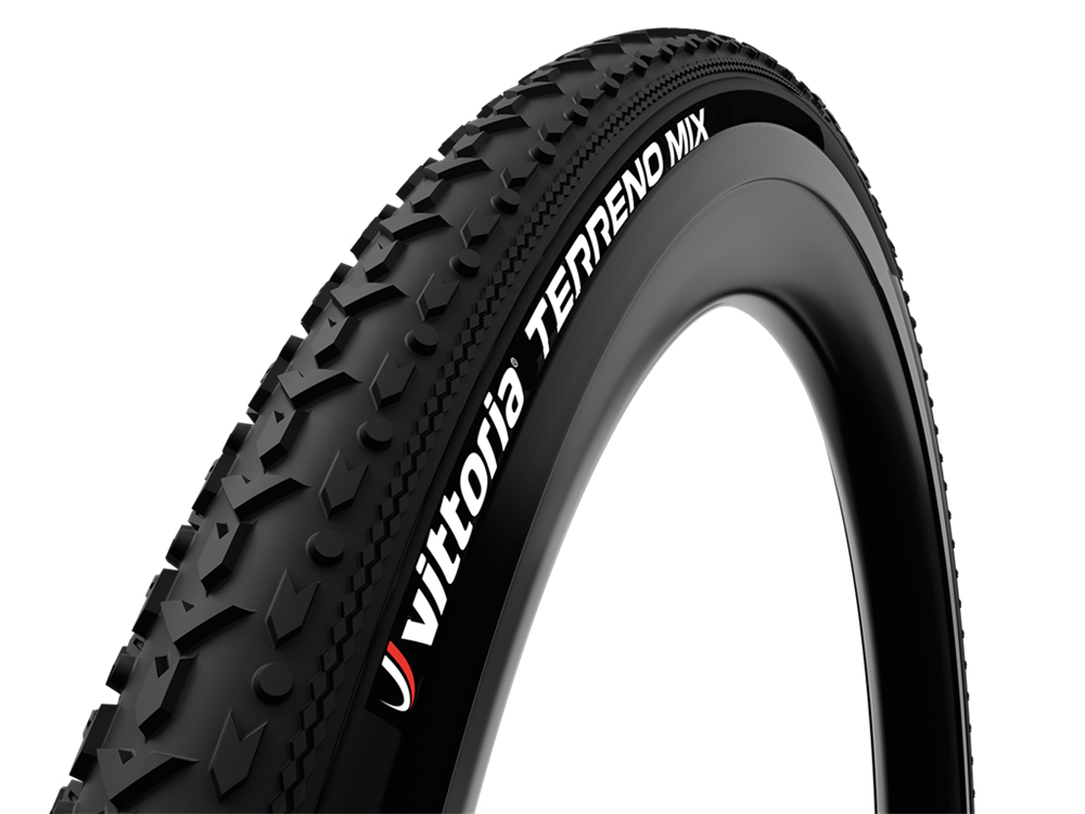 Покрышка 700x33C Vittoria Gravel Terreno Mix Rigid Full Black G2.0 фото 