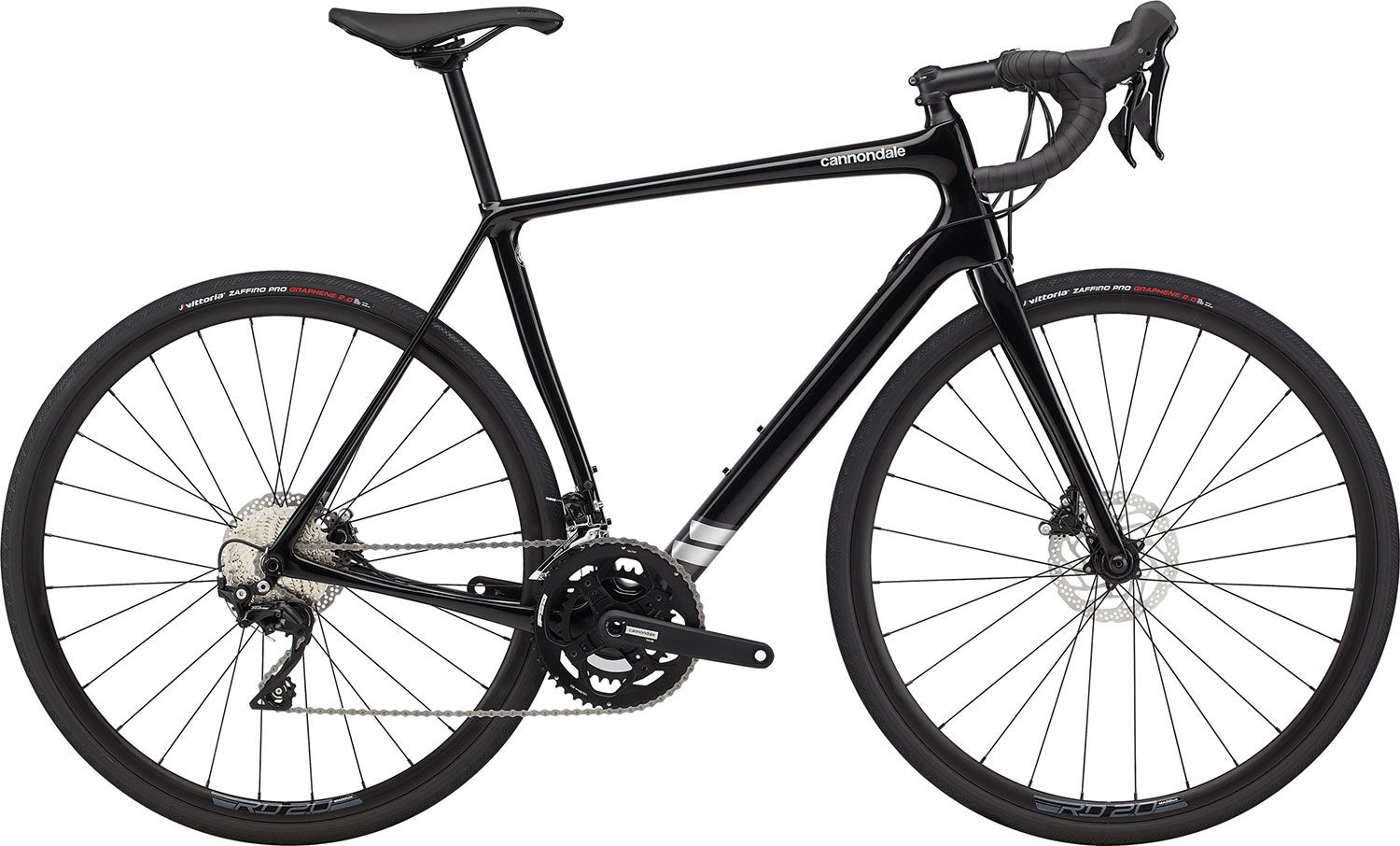 Велосипед 28" Cannondale SYNAPSE Carbon 105 рама - 56 2020 BLK черный