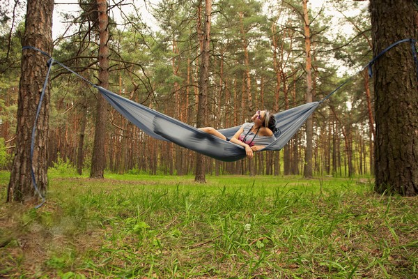 Гамак Levitate CHILL, сірий фото 2