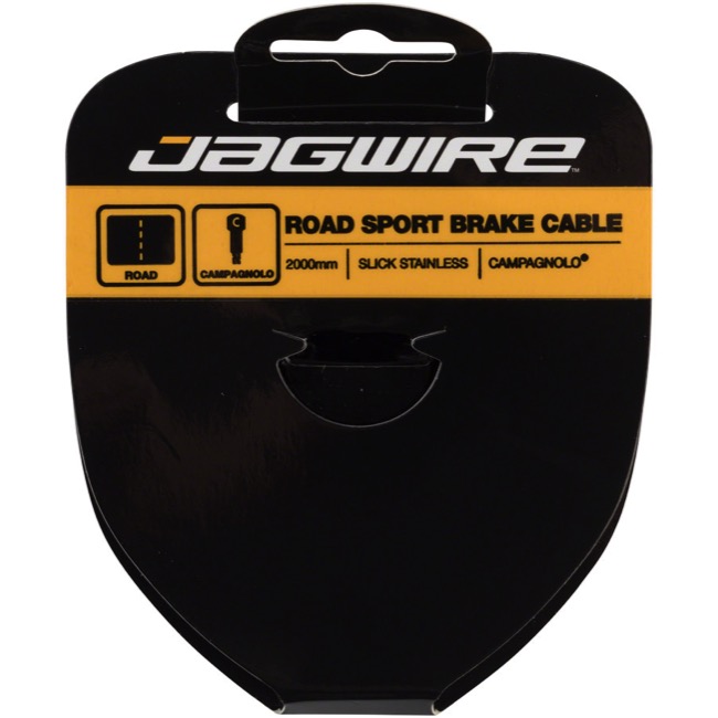 Фотографія Трос для гальма JAGWIRE 93SS2000 шліфована нержавіюча сталь 1.5х2000мм - Campagnolo 1 Трос для гальма JAGWIRE 93SS2000 шліфована нержавіюча сталь 1.5х2000мм - Campagnolo фото 1