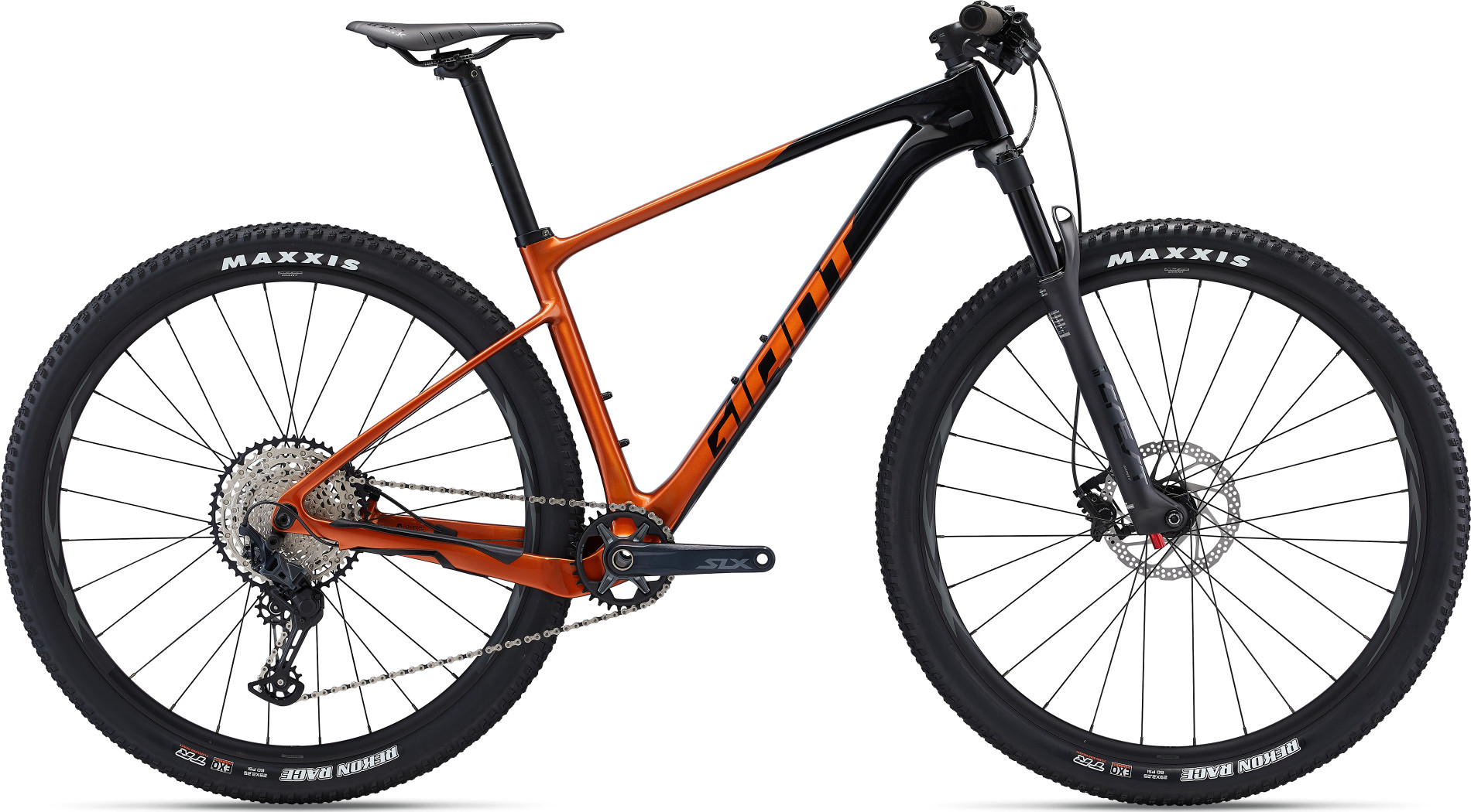 Велосипед 29" Giant XTC ADVANCED 29 2 рама - L Black/Amber A2 фото 