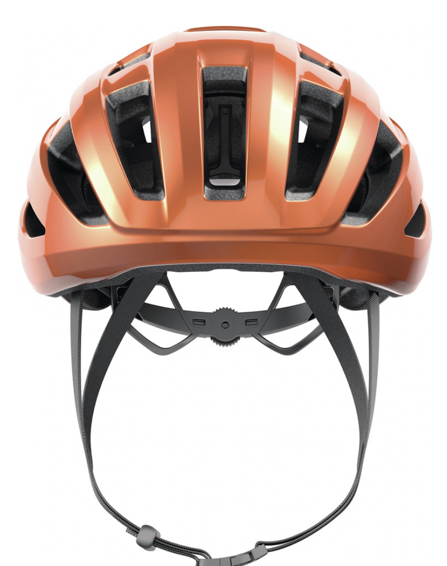 Шлем ABUS POWERDOME, размер L (57-61 см), Goldfish Orange, оранжевый фото 2