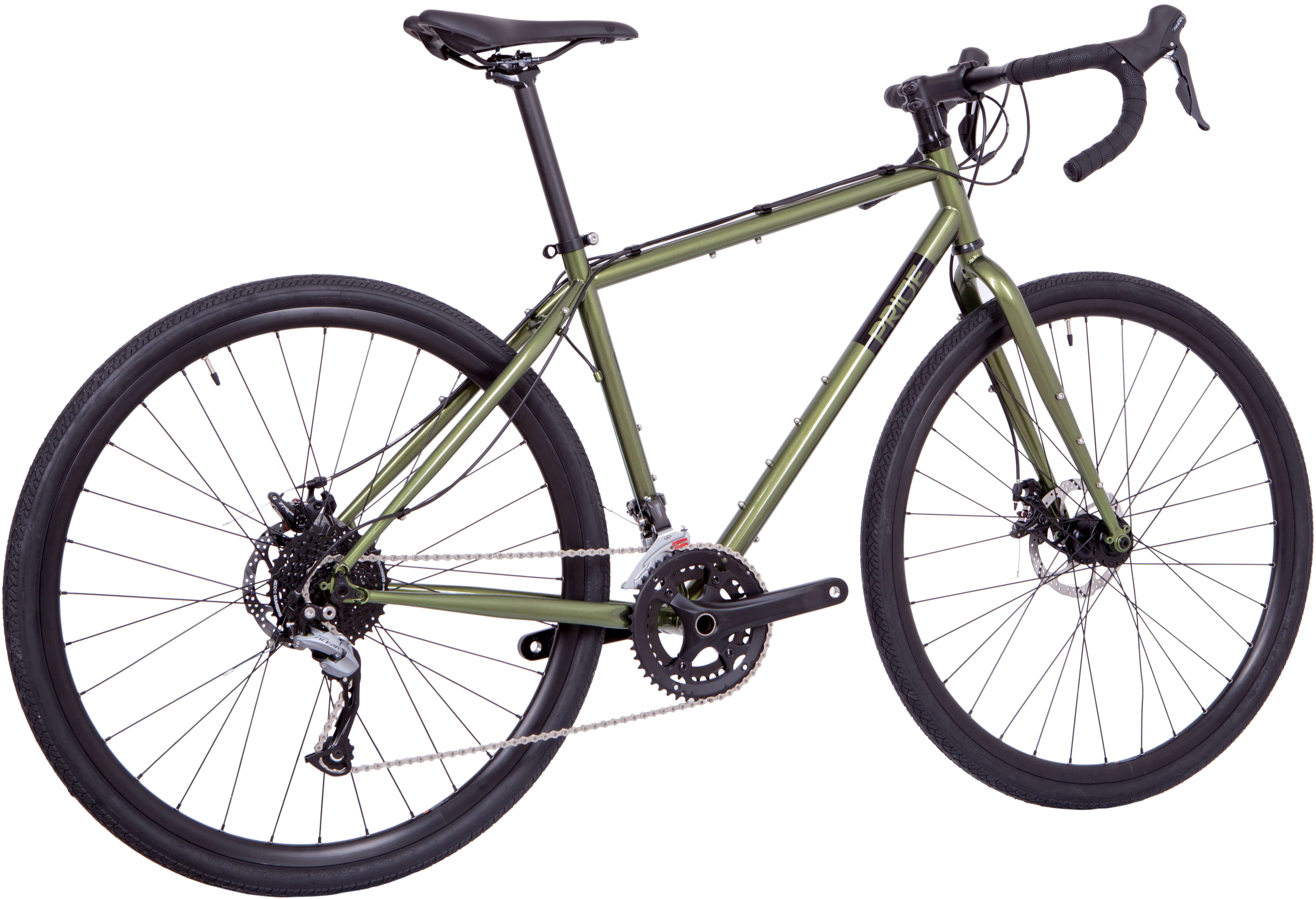Велосипед 28" Pride ROCX Tour рама - XL зелений A0 фото 3