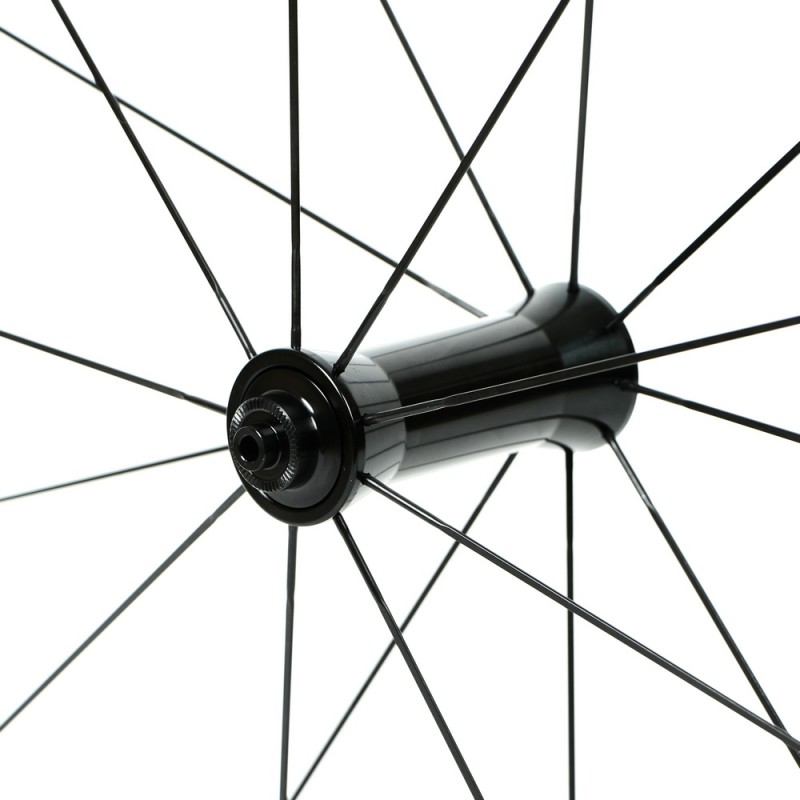 Колесо пер. + задн. 700C ZAAK B55 Road 55mm Rim Brake Campagnolo Carbon Clincher/Tubeless фото 5