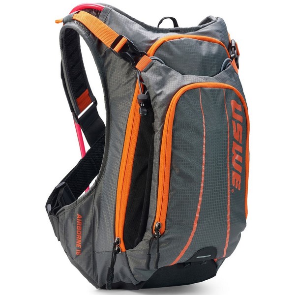 Рюкзак USWE AIRBORNE 15, серый с оранжевым фото 