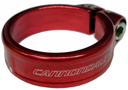 Подседельный хомут Cannondale (35.0 мм) под трубу 31.6, красный KP164/RED фото 