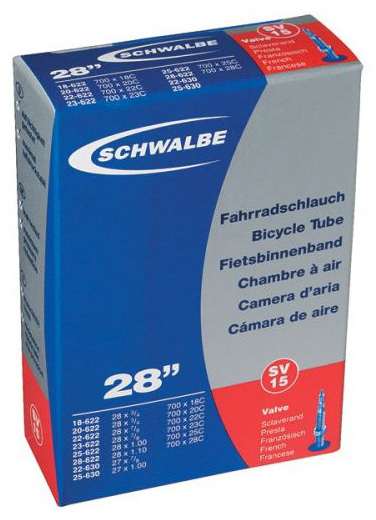 Камера 28" (18/28x622/630) Schwalbe SV15 40мм EK фото 