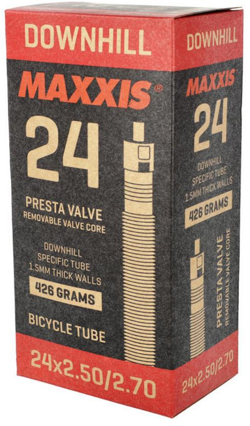 Камера 24x2.5/2.7 Maxxis DOWNHILL, FV 48 мм фото 
