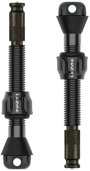 Ніпель для безкамерки Lezyne CLIK TLR VALVE PRO 44 мм, чорний, 2 шт фото 3
