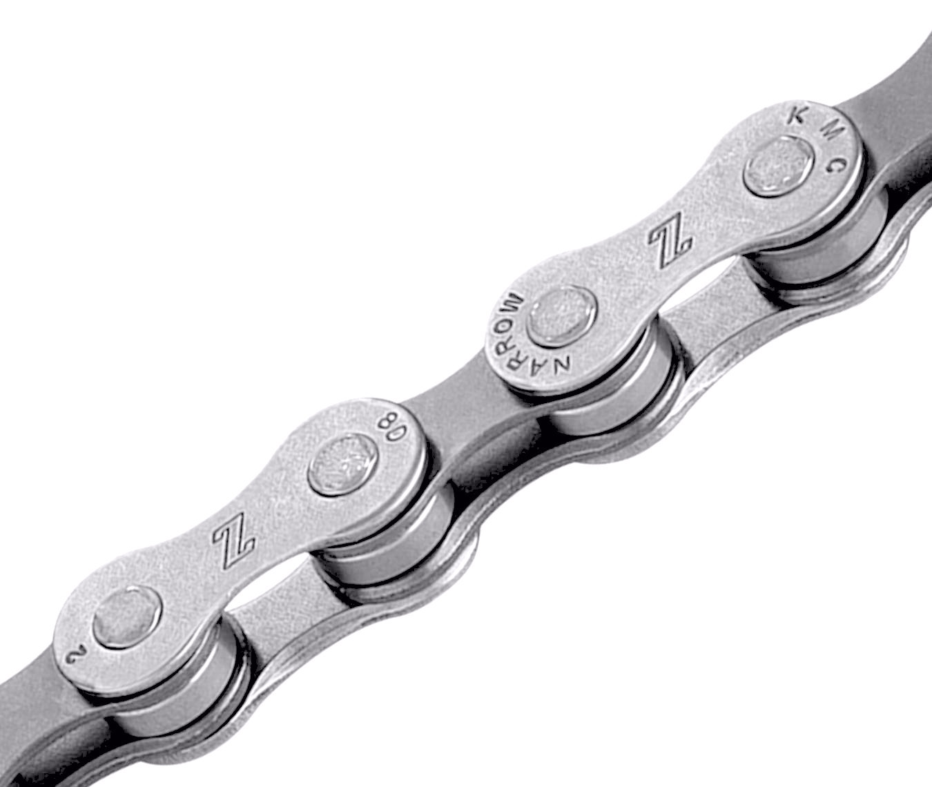 Цепь инд. 116 зв. 1/2x3/32 KMC Z7 (Z51) Silver/Silver фото 