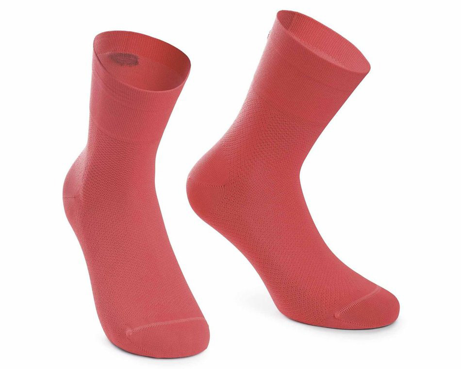Носки ASSOS Mille GT Socks Galaxy, розовые, I/39-42 фото 