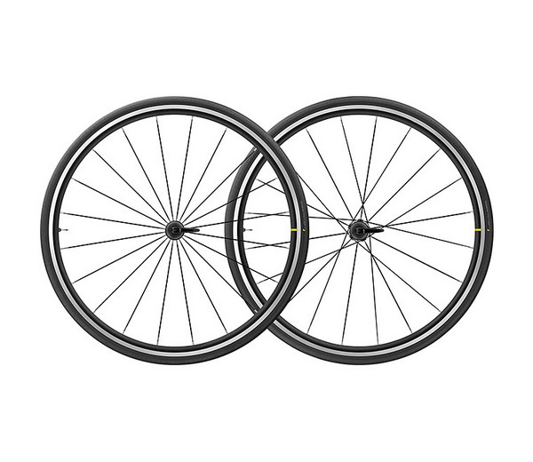 Колесо пер + зад 28 "шосе Mavic AKSIUM ELITE UST SUP з покришкою, під обідне гальмо, вісь 9мм фото 