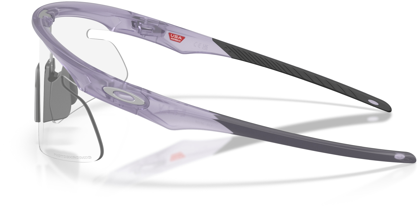 Окуляри Oakley RSLV LITE Matte Transparent Lilac / Photochromic фото 3