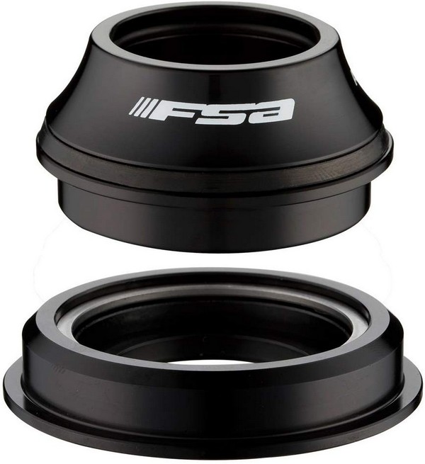 Рулевая колонка 1-1/8" - 1-1/2" FSA ORBIT 1.5E ZS-1 - NO.57E-1, переходник со штока 1-1/8" в раму с конусным стаканом, Ø28,6/44-55,95/30, 129.6гр. фото 