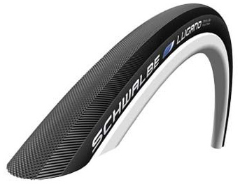 Покрышка 700x25C (25-622) Schwalbe LUGANO HS384 K-Guard B/B-SK+RT SiC, 50EPI фото 