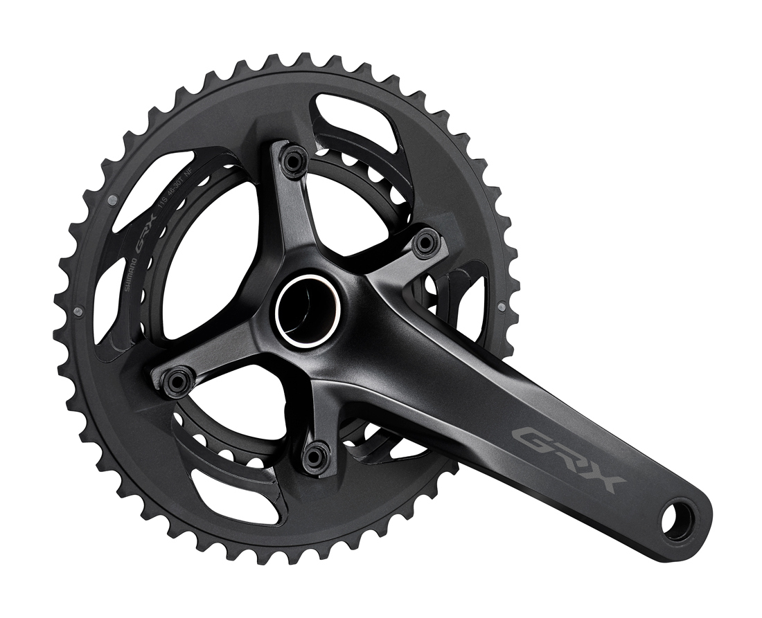 Шатуны Shimano FC-RX600-11-2 GRX (11Х2), 170 мм , 46Х30, без каретки, интегрированная ось (ОЕМ, без упаковки) фото 