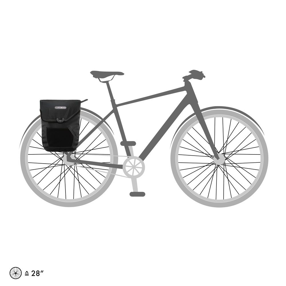 Гермосумка велосипедна Ortlieb E-Mate black, 16 л фото 5