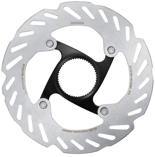 Ротор Shimano RT-CL700-SS-I ICE TECH, 140 мм, CENTER LOCK, гайка з внутрішніми зачепами фото 